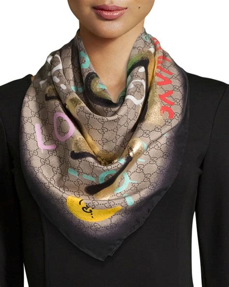 gucci hats and scarves|authentic gucci silk scarf.